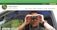 Desktop Screenshot of flsheriffs.org